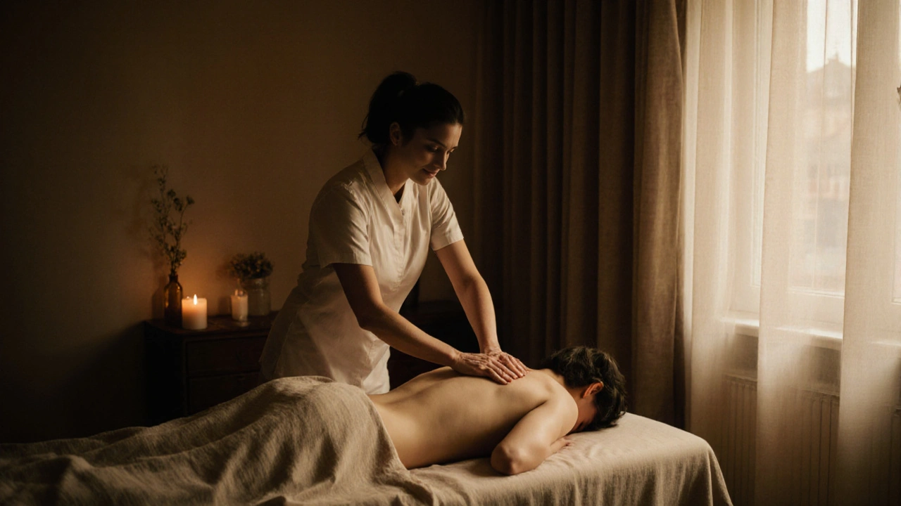 Uvolnění svalového napětí tantrickou masáží: Jak funguje dotek