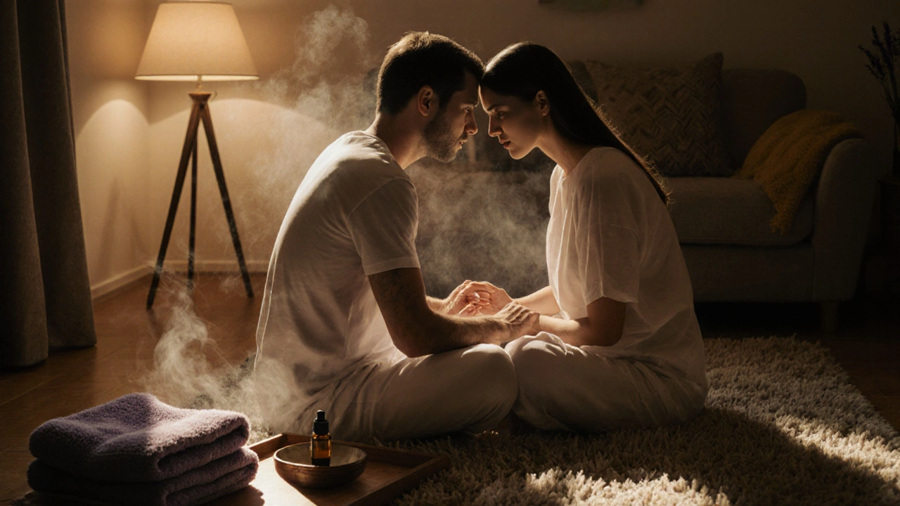 Partnerská masáž krok za krokem v domácím prostředí: Tantrický návod pro začátečníky