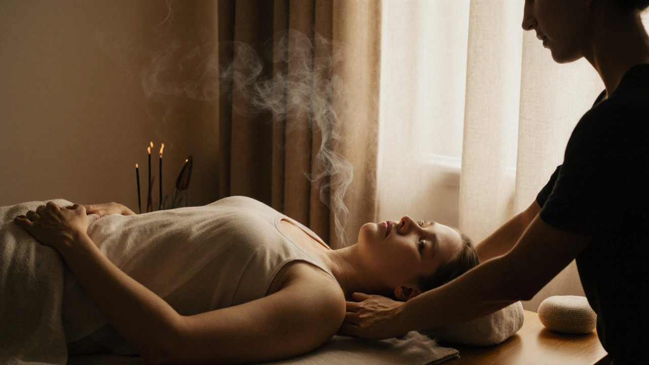 Tantrická masáž a hormonální rovnováha u žen: Jak podpořit cyklus přirozenou cestou