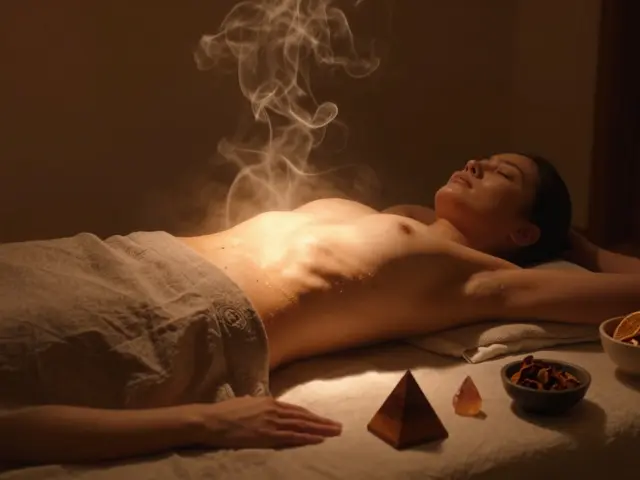 Sakrální čakra a její aktivace při tantrické masáži: jak otevřít energii kreativity a intimity